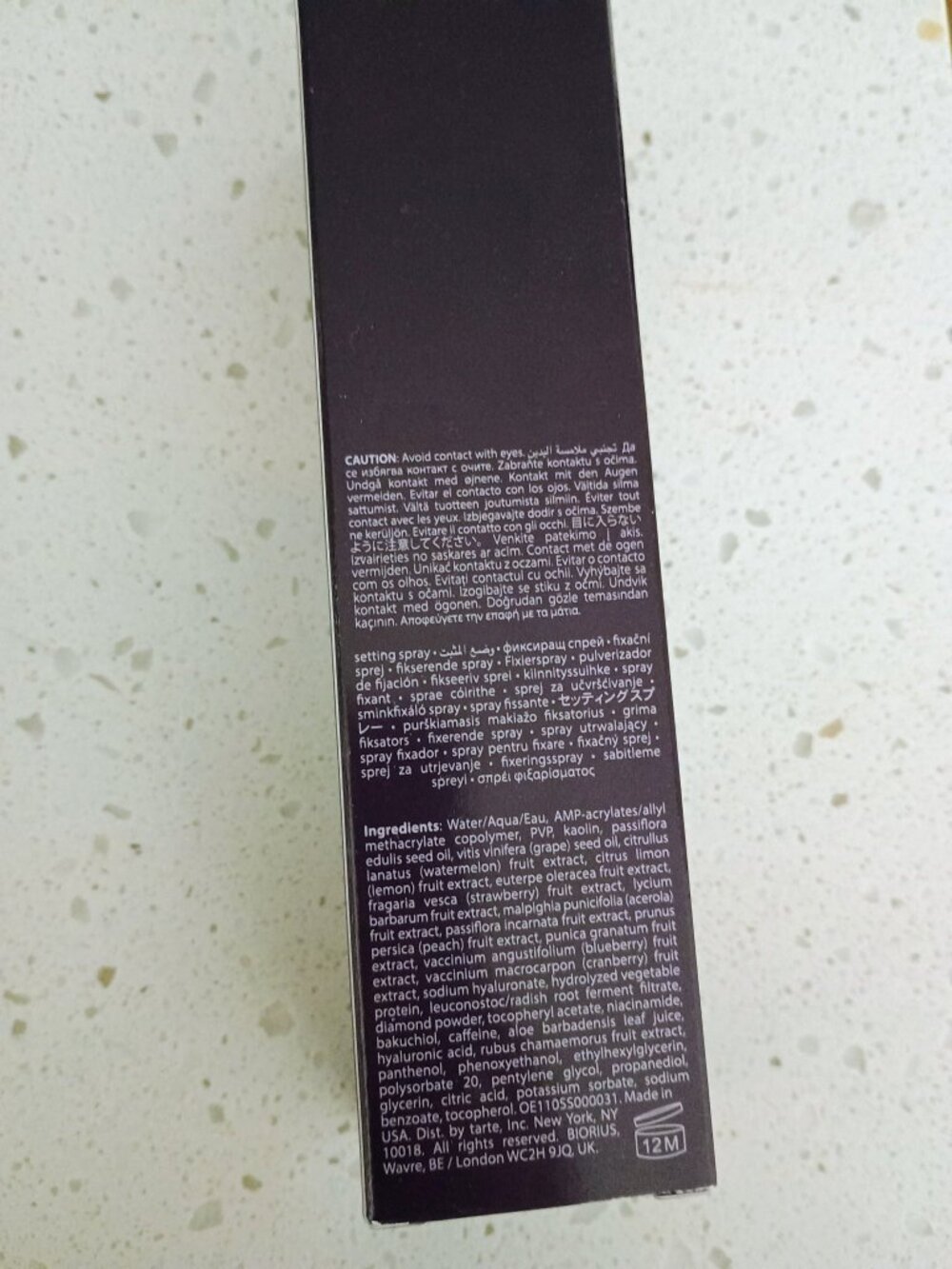 🩷💜🩷NIB tarte life lock hydrating setting spray full size - Picture 7 of 8